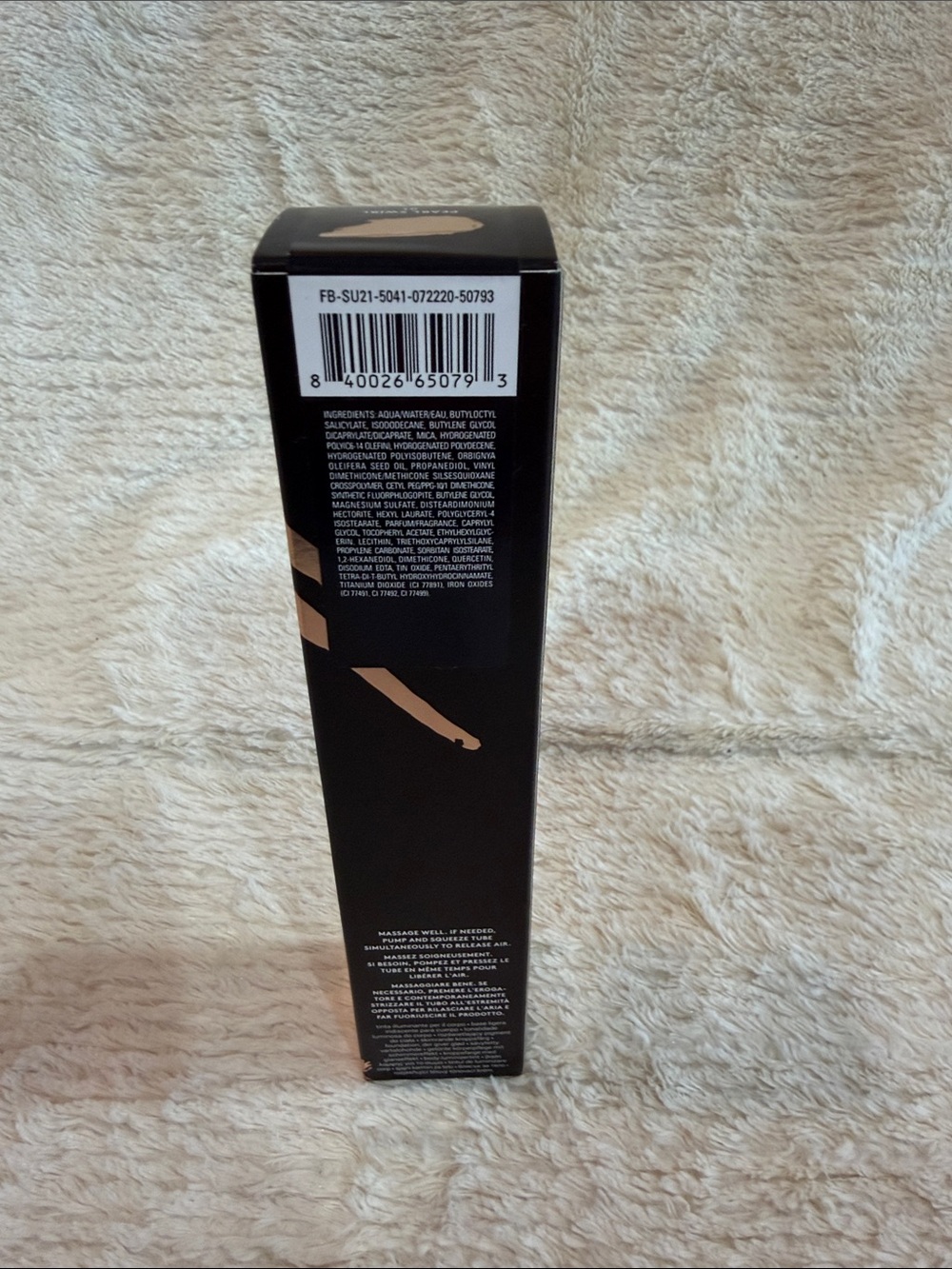 Fenty Beauty Body Sauce Luminizing Tint - Rose Gold & Black - Picture 6 of 6